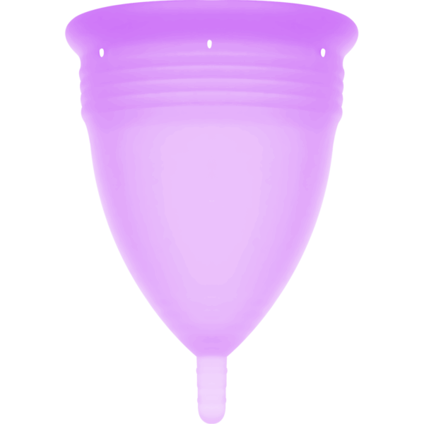 STERCUP - COUPE MENSTRUELLE EN SILICONE FDA LILAS - TAILLE L