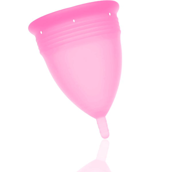 img_80188_fd07eb3dd3e49a09530241e11481dc54_1.png STERCUP - COUPE MENSTRUELLE EN SILICONE FDA ROSE - TAILLE S