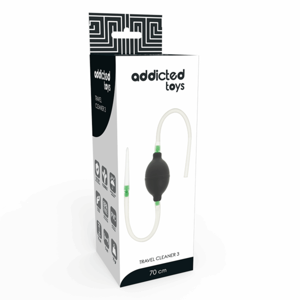 ADDICTED TOYS - KIT ENEMA NEGRO