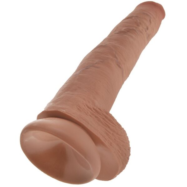 KING COCK PÉNIS RÉALISTE AVEC TESTICULES 35,6 CM
