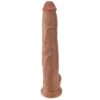 KING COCK PÉNIS RÉALISTE AVEC TESTICULES 35,6 CM