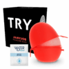 JAMYJOB - MASTURBATEUR EGG NOIR VERSION DISCRETT