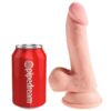 KING COCK - GODE TRIPLE DENSITÉ 14 CM