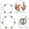 CALEXOTICS - ENSEMBLE DE BAGUES EN SILICONE PERLÉES EN ACIER