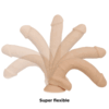 COCK MILLER - GODE RÉALISTE SILICONE DENSITÉ ARTICULABLE CHAIR 19,5 CM