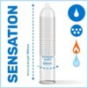 PASANTE - PRÉSERVATIFS CLIMAX 6 EFFET CHALEUR + 6 EFFET FRAIS / 12 UNITÉS