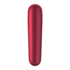 SATISFYER - VIBRATEUR ET ASPIRATION DUAL LOVE AVEC AIR PULSÉ ROUGE