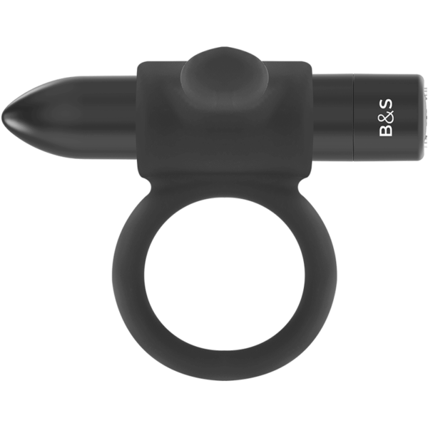 BLACKSILVER - BAGUE RECHARGEABLE CAMERON NOIR