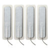 ELECTRASTIM - 4 X TAMPONS AUTO-ADHÉSIFS LONGS 1.5 CM X 7.5 CM