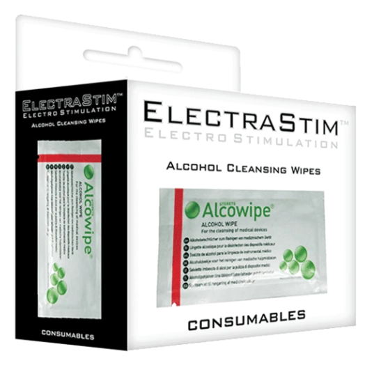 ELECTRASTIM - LINGETTES NETTOYANTES À LALCOOL 10 UNITÉS