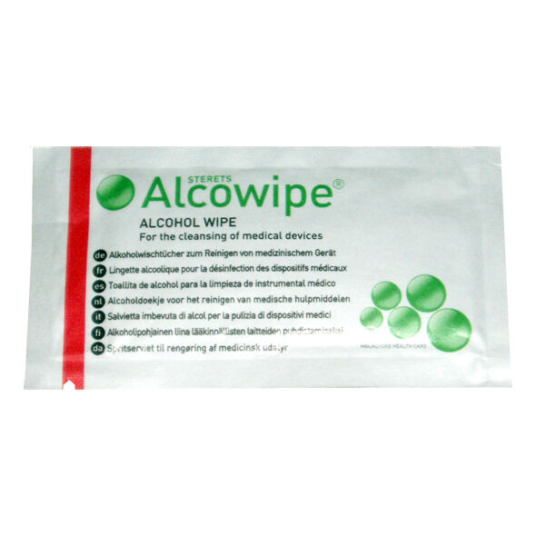 ELECTRASTIM - LINGETTES NETTOYANTES À LALCOOL 10 UNITÉS