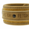 FETISH SUBMISSIVE ORIGEN - MENOTTES DE CHEVILLE EN CUIR VÉGÉTALIEN AVEC DOUBLURE EN NÉOPRÈNE