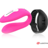 WEARWATCH - VIBRATEUR DOUBLE TECHNOLOGIE WATCHME FUCHSIA/AZABACHE