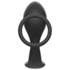 ADDICTED TOYS - PLUG ANAL AVEC ANNEAU EN SILICONE NOIR